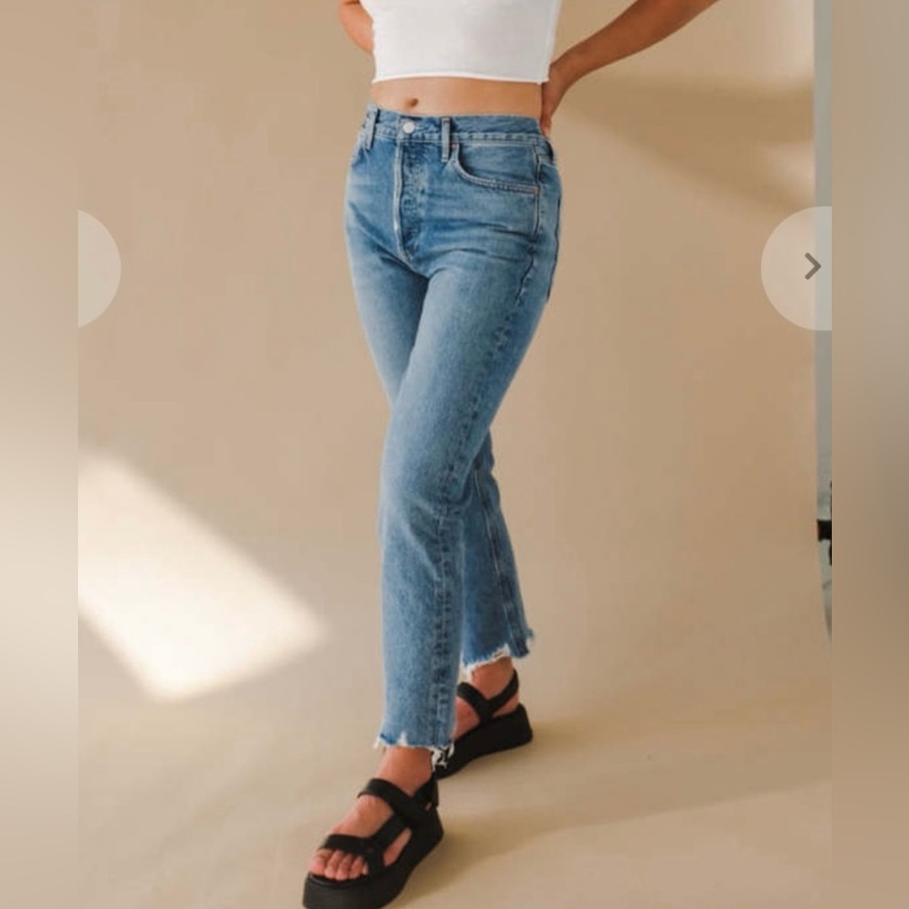 AGOLDE Riley Crop jeans size 25